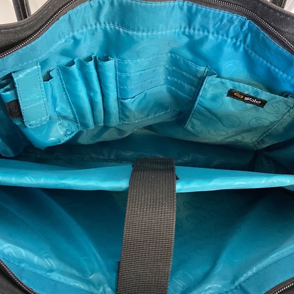 Black laptop briefcase/bag - Excellent condition! - Picture 4 of 6